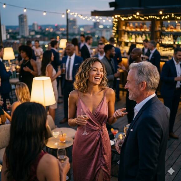 ASTR the Label Dusty Rose Satin Wrap Maxi Dress Size M - Picture 8 of 8